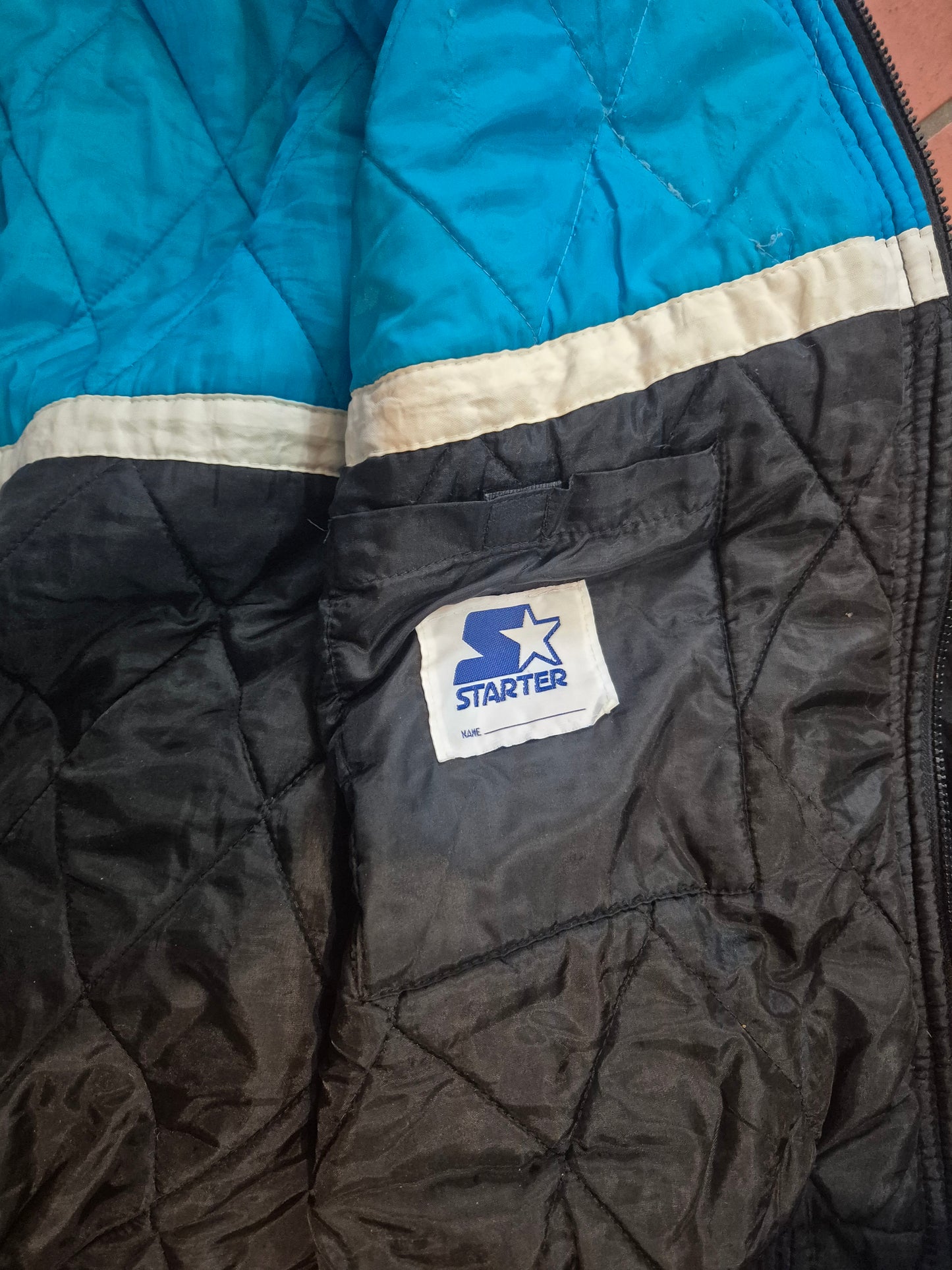 Vintage starter Jacket - Carolina Panthers