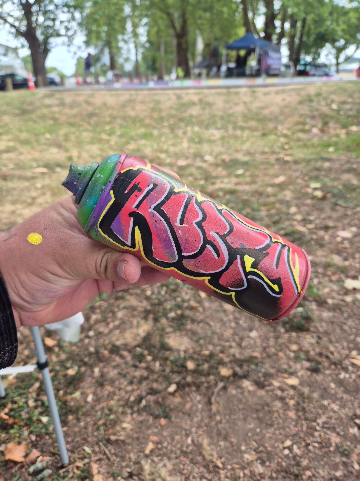 Spray cans