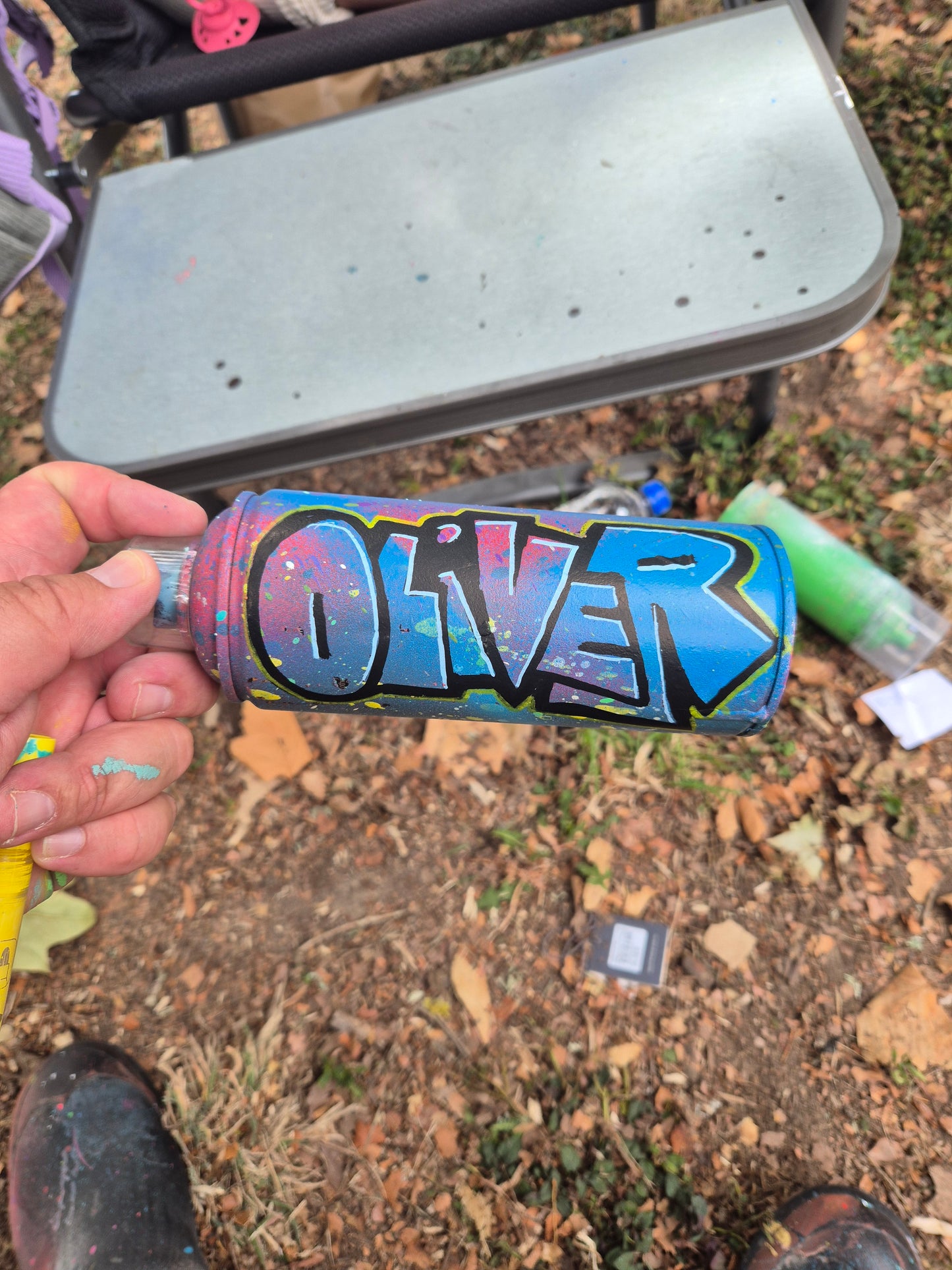 Spray cans