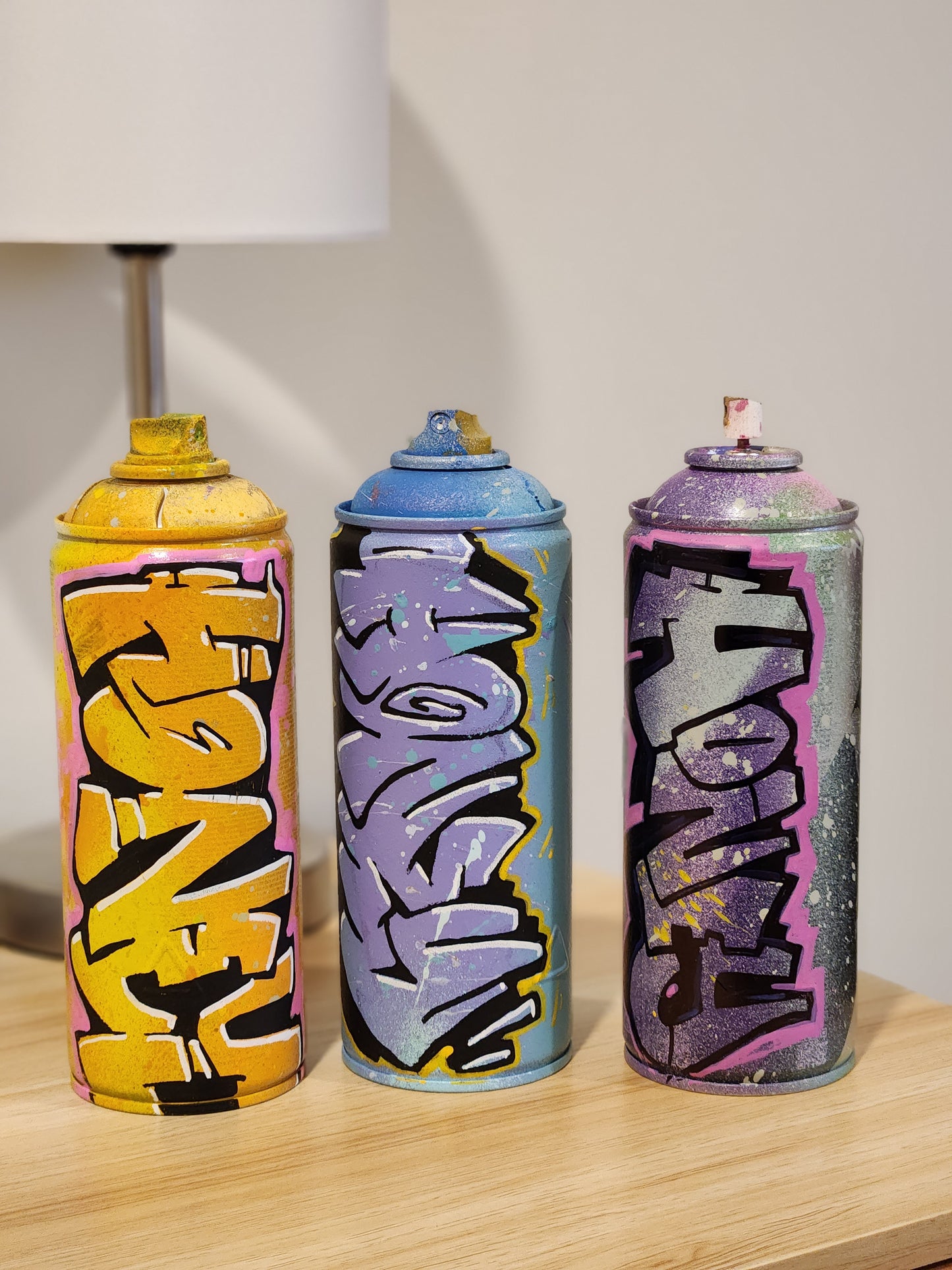 Custom painted spraycan